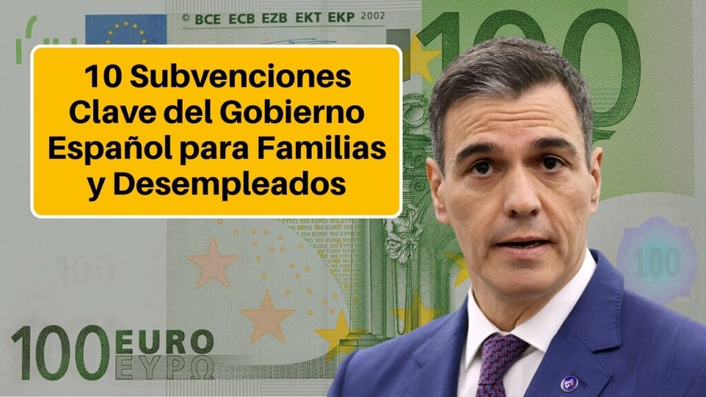 Ayudas Sociales 2025: 10 Subvenciones Clave del Gobierno Español para Familias y Desempleados