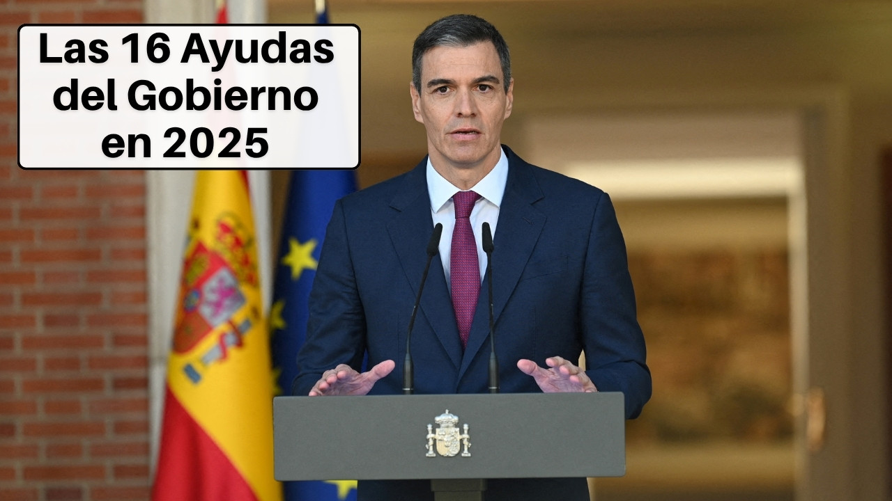 Las 16 Ayudas del Gobierno en 2025 para Familias, Jóvenes, Desempleados y Colectivos Vulnerables
