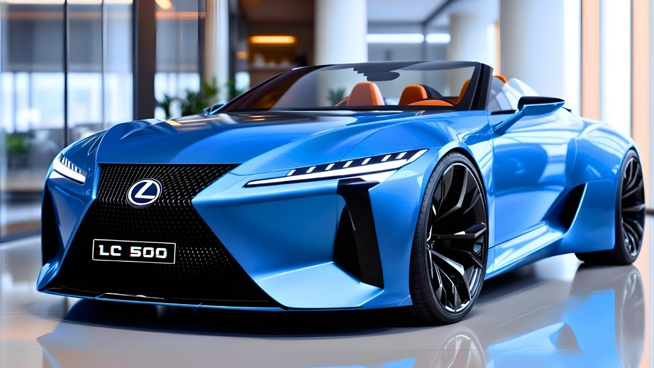 Lexus LC 500 Convertible 2025: La Revolución del Lujo y Rendimiento en un Solo Coche