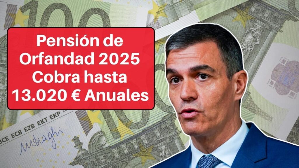Pensión de Orfandad 2025: Cobra hasta 13.020 € Anuales