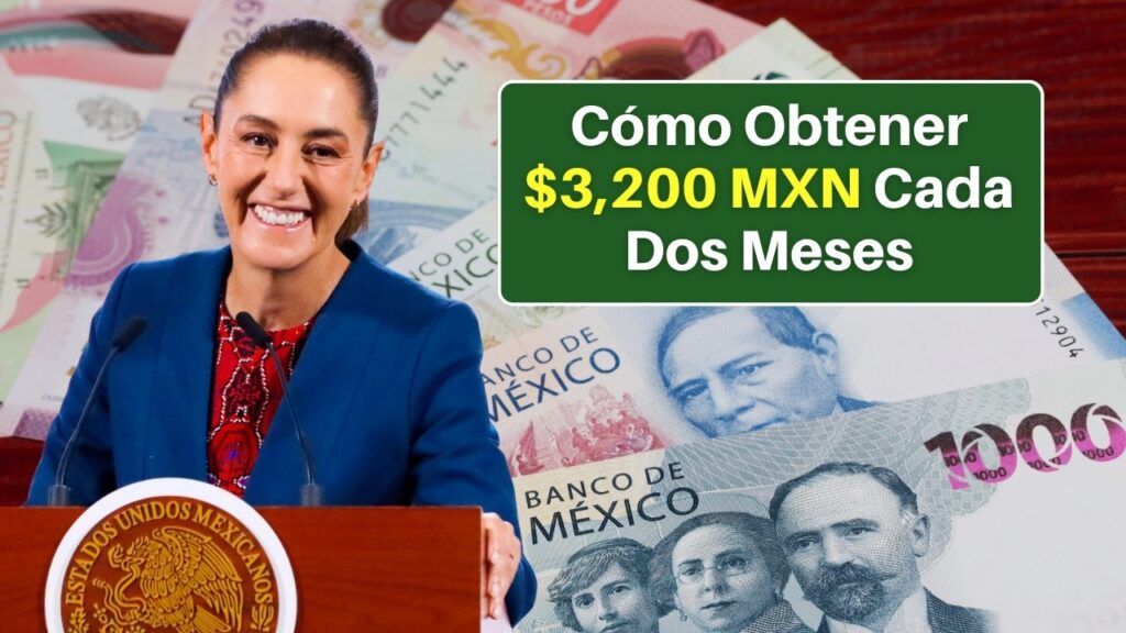Pensión para Personas con Discapacidad: Cómo Obtener $3,200 MXN Cada Dos Meses